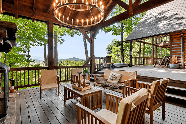Boutique hotel lobby