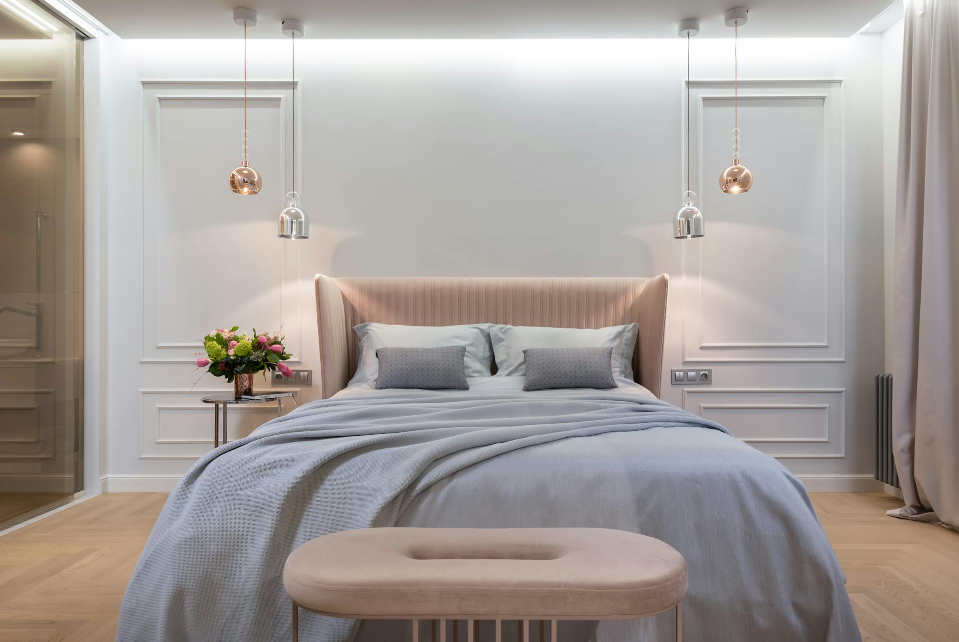 Nashville SpaHaus primary suite
